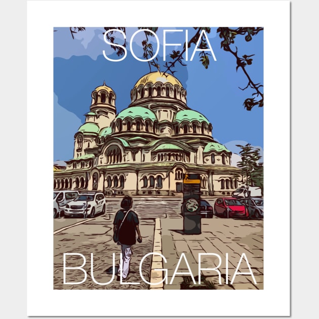 Sofia Bulgaria Wall Art by WelshDesigns